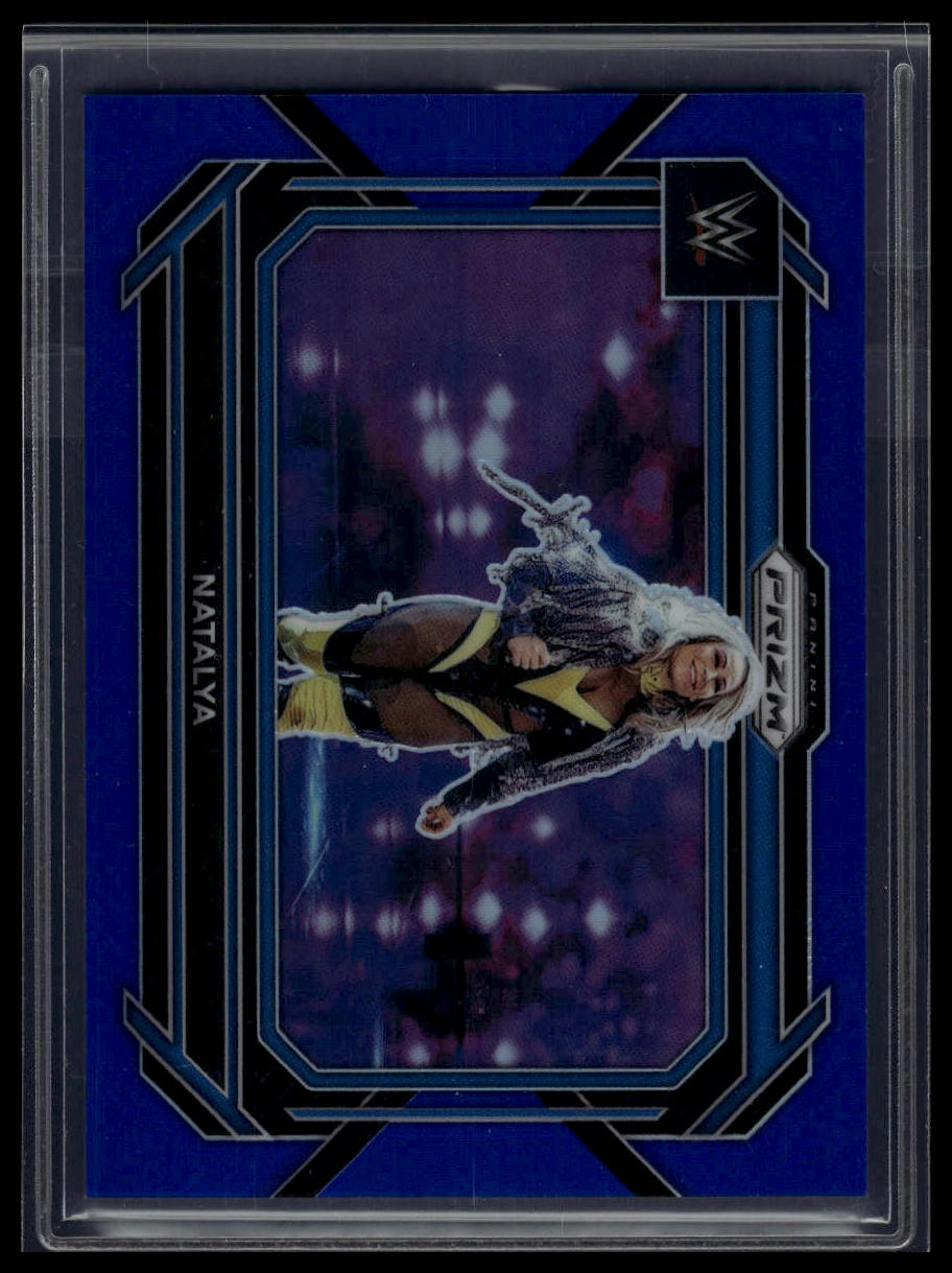 2023 Panini Prizm WWE #17 Natalya Blue #/199