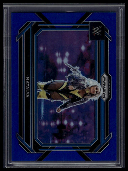 2023 Panini Prizm WWE #17 Natalya Blue #/199