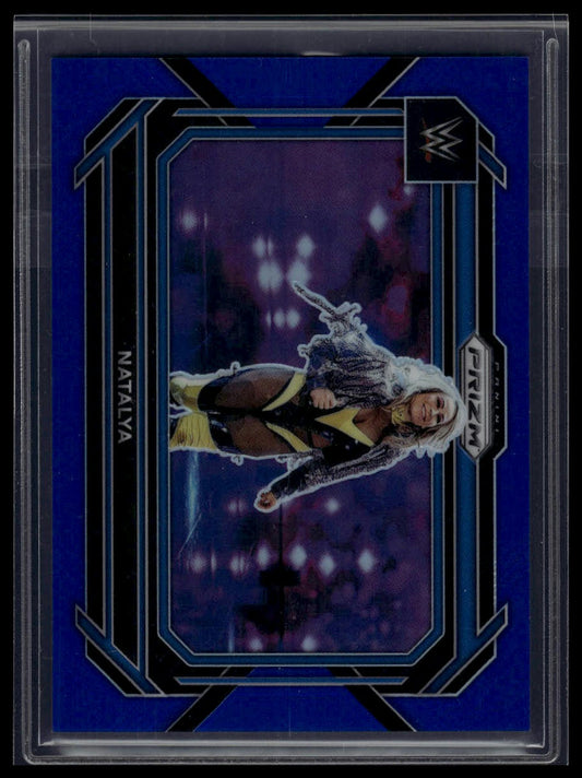 2023 Panini Prizm WWE #17 Natalya Blue #/199