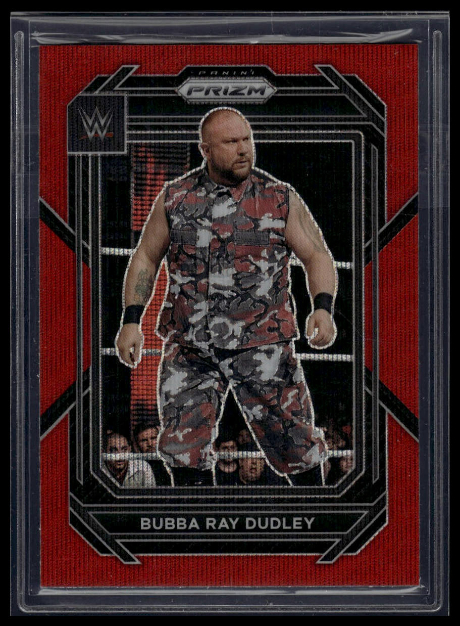 2023 Panini Prizm WWE #177 Bubba Ray Dudley Ruby Wave