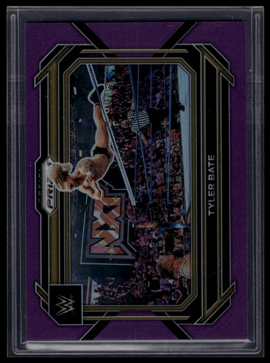 2023 Panini Prizm WWE #81 Tyler Bate Purple #/149