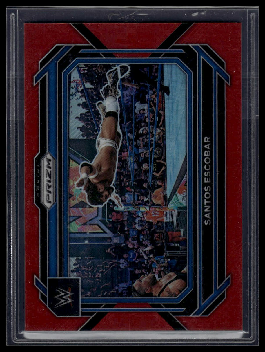 2023 Panini Prizm WWE #59 Santos Escobar Red #/299