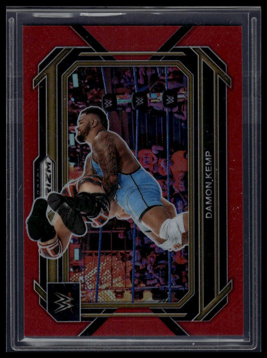 2023 Panini Prizm WWE #50 Damon Kemp Red #/299