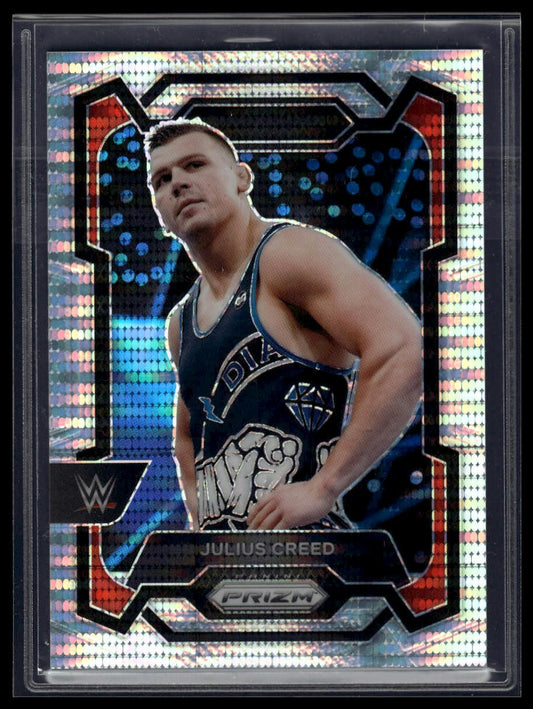 2024 Panini Prizm WWE #176 Julius Creed Pulsar Prizms #/499