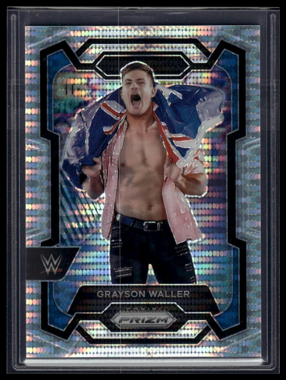 2024 Panini Prizm WWE #154 Grayson Waller Pulsar Prizms #/499