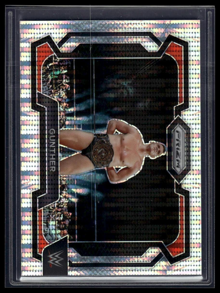 2024 Panini Prizm WWE #50 Gunther Pulsar Prizms #/499