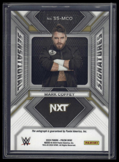 2024 Panini Prizm WWE #SS-MCO Mark Coffey Sensational Signatures