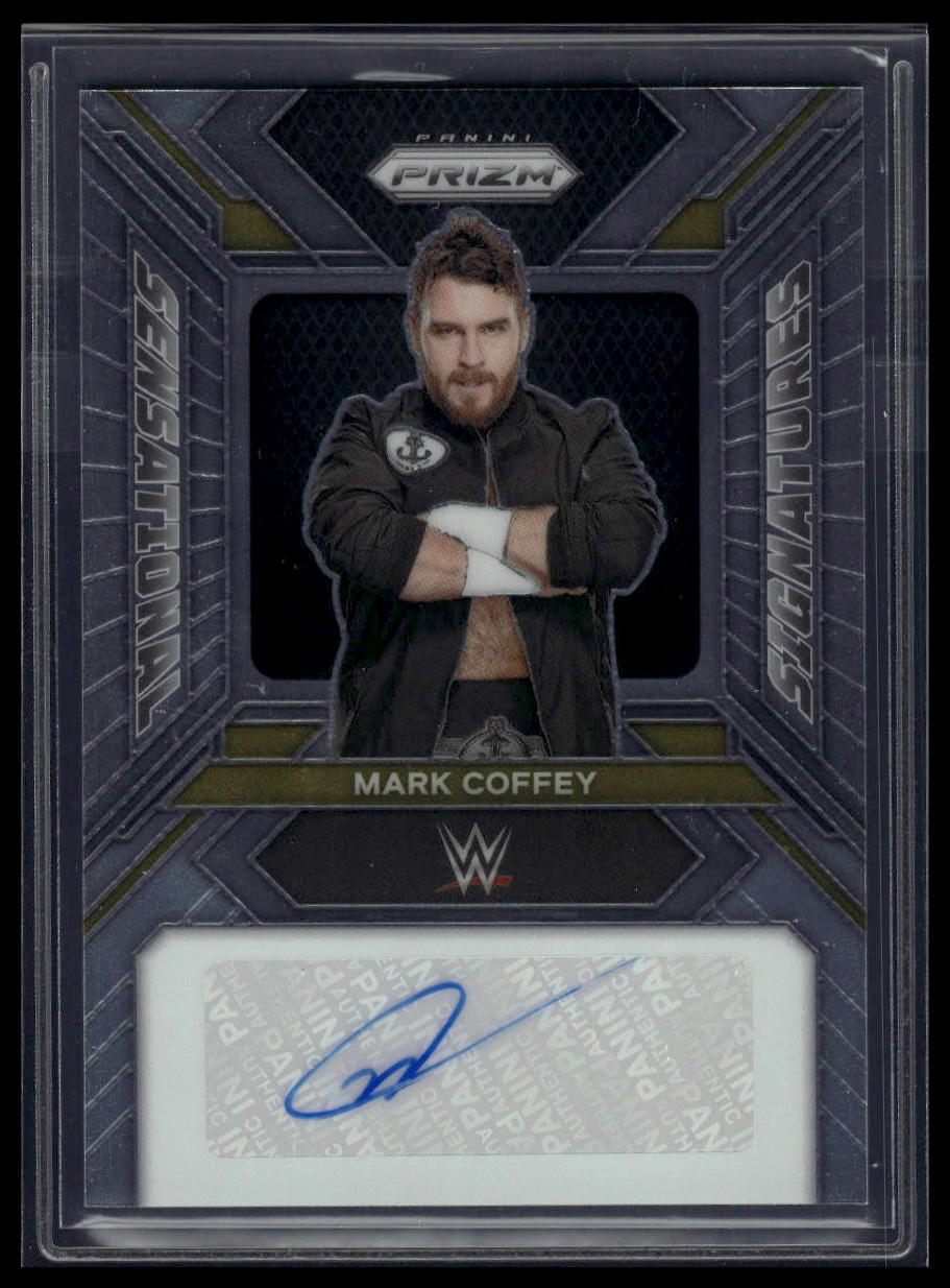2024 Panini Prizm WWE #SS-MCO Mark Coffey Sensational Signatures