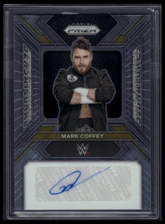2024 Panini Prizm WWE #SS-MCO Mark Coffey Sensational Signatures