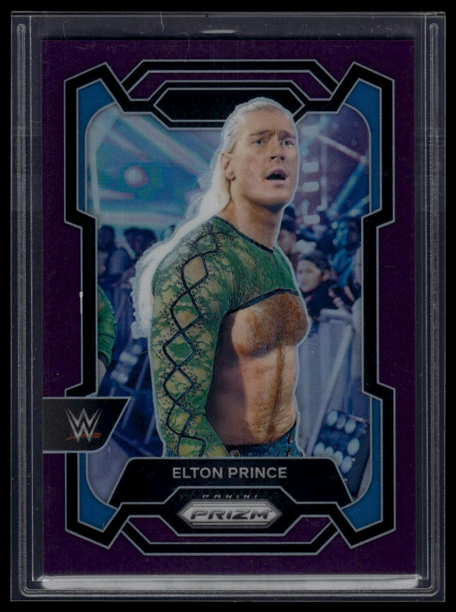 2024 Panini Prizm WWE #124 Elton Prince Purple Prizms #/149