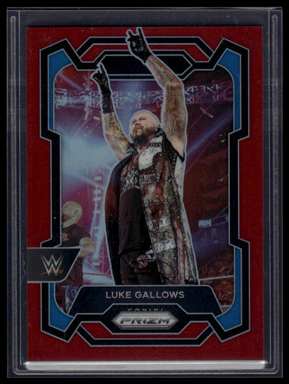 2024 Panini Prizm WWE #197 Luke Gallows Red Prizms #/299