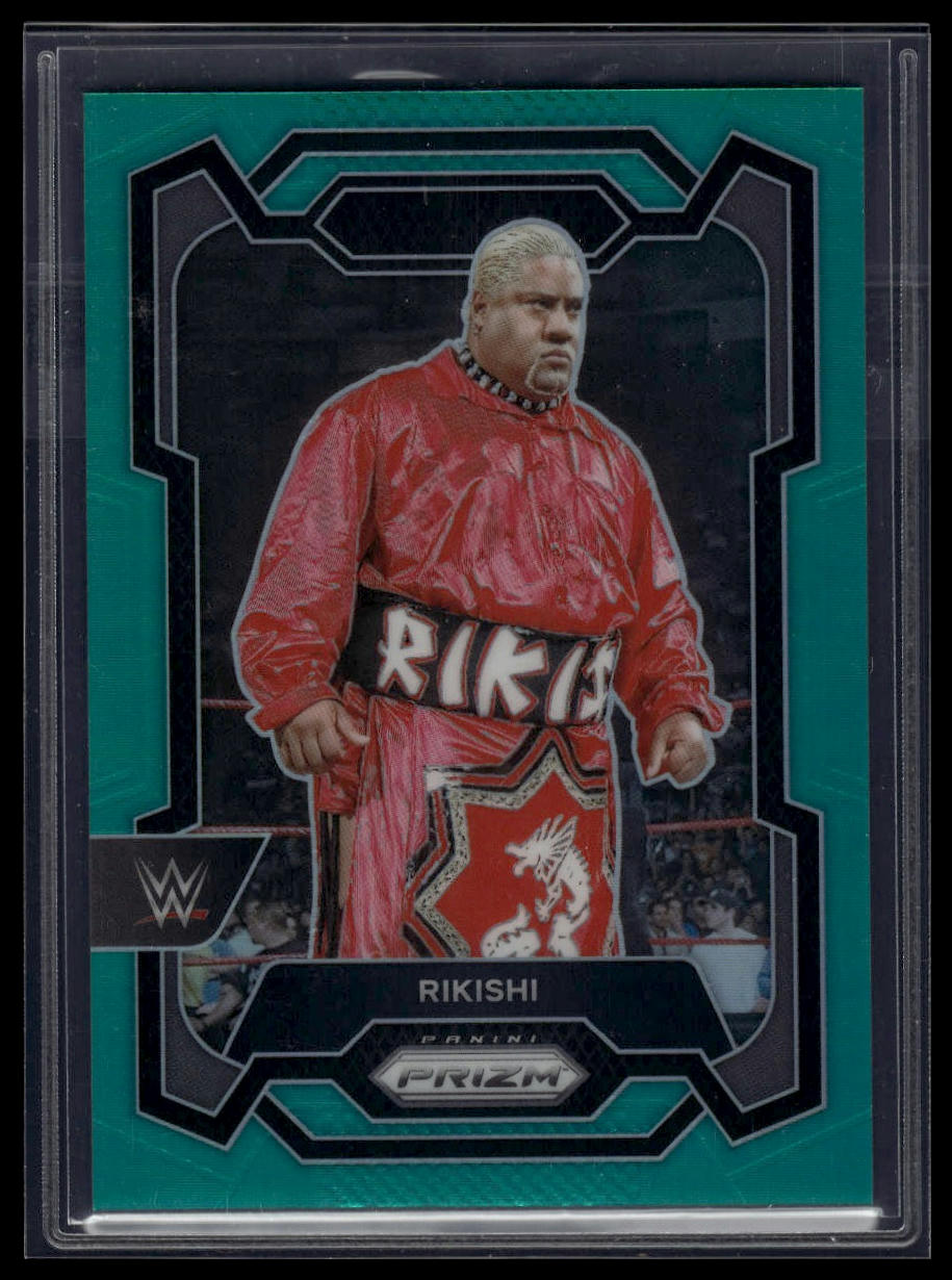 2024 Panini Prizm WWE #171 Rikishi Teal Prizms #/49