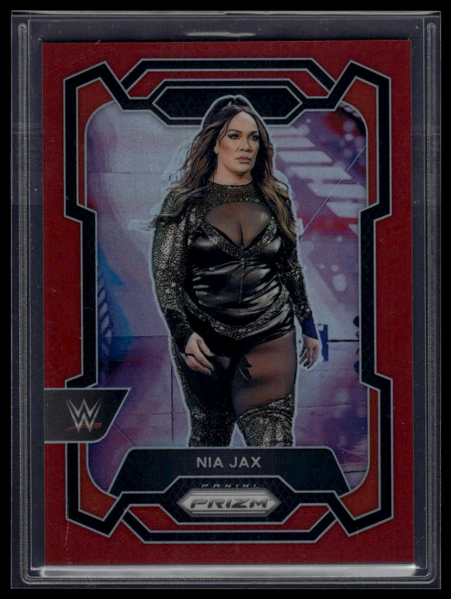 2024 Panini Prizm WWE #179 Nia Jax Red Prizms #/299