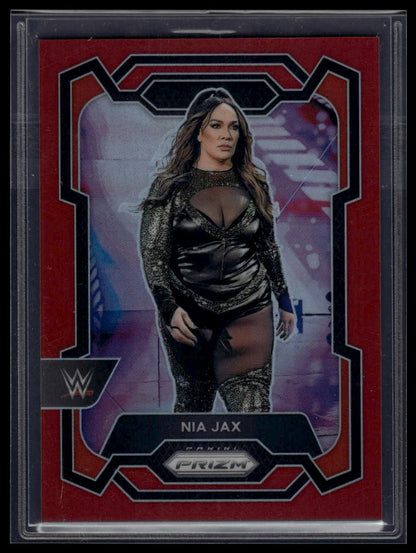2024 Panini Prizm WWE #179 Nia Jax Red Prizms #/299