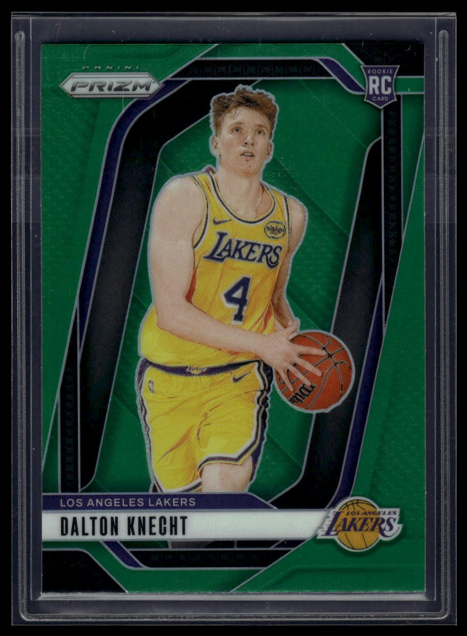 2024-25 Panini Prizm #238 Dalton Knecht Prizms Green Wave