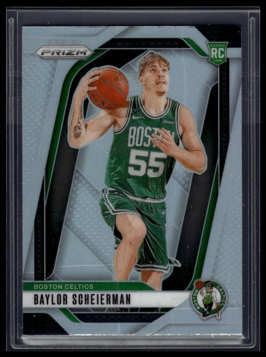 2024-25 Panini Prizm #236 Baylor Scheierman Prizms Silver