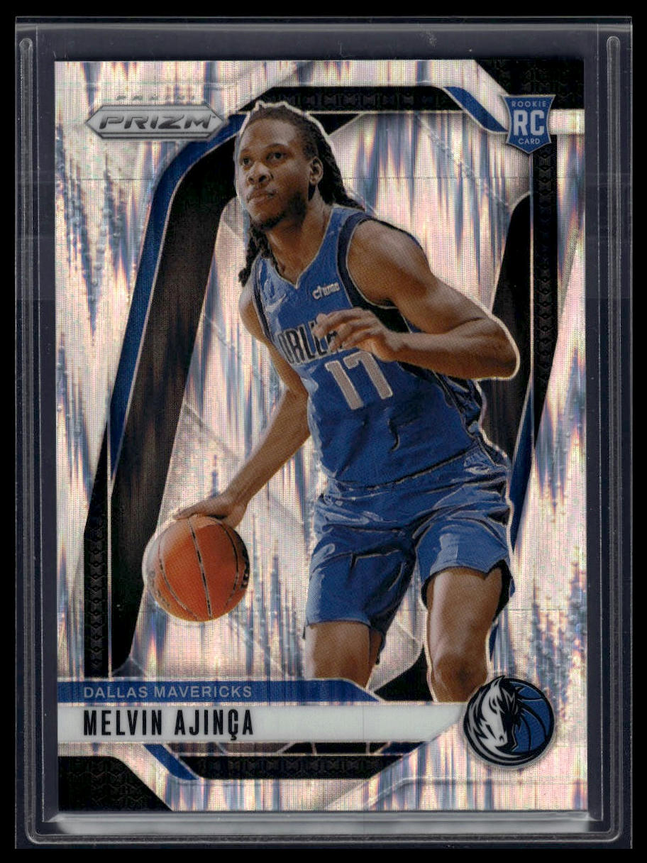 2024-25 Panini Prizm #255 Melvin Ajinca Prizms Skewed #/249