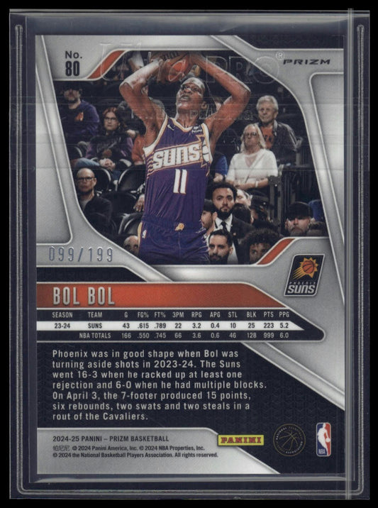 2024-25 Panini Prizm #80 Bol Bol Prizms Blue #/199