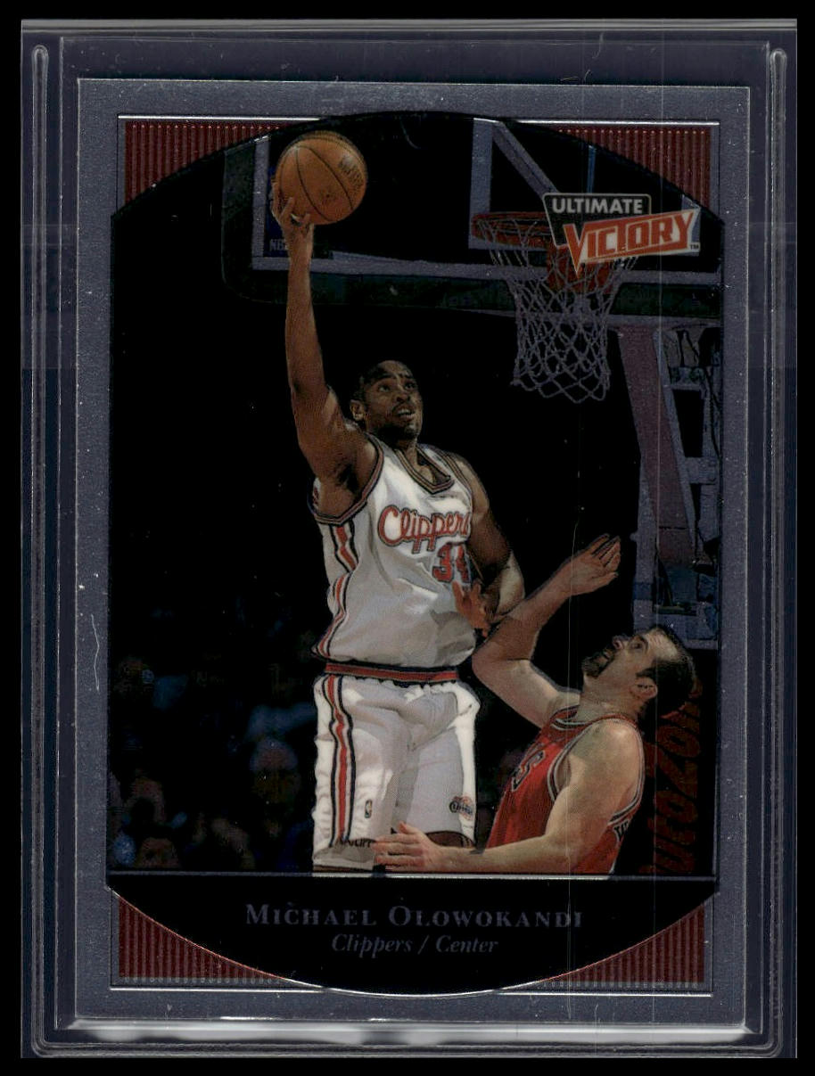 1999-00 Upper Deck Ultimate Victory #36 Michael Olowokandi