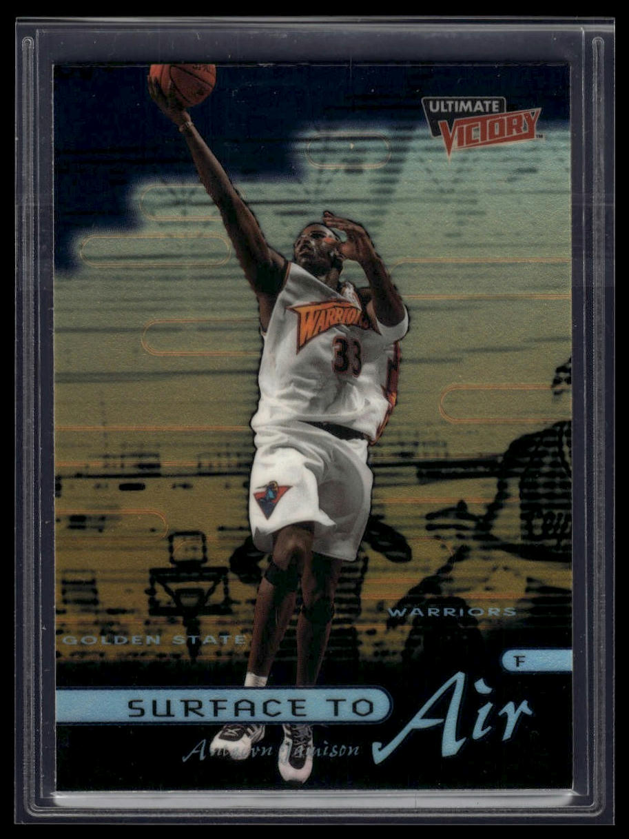 1999-00 Upper Deck Ultimate Victory #SA2 Antawn Jamison Surface to Air