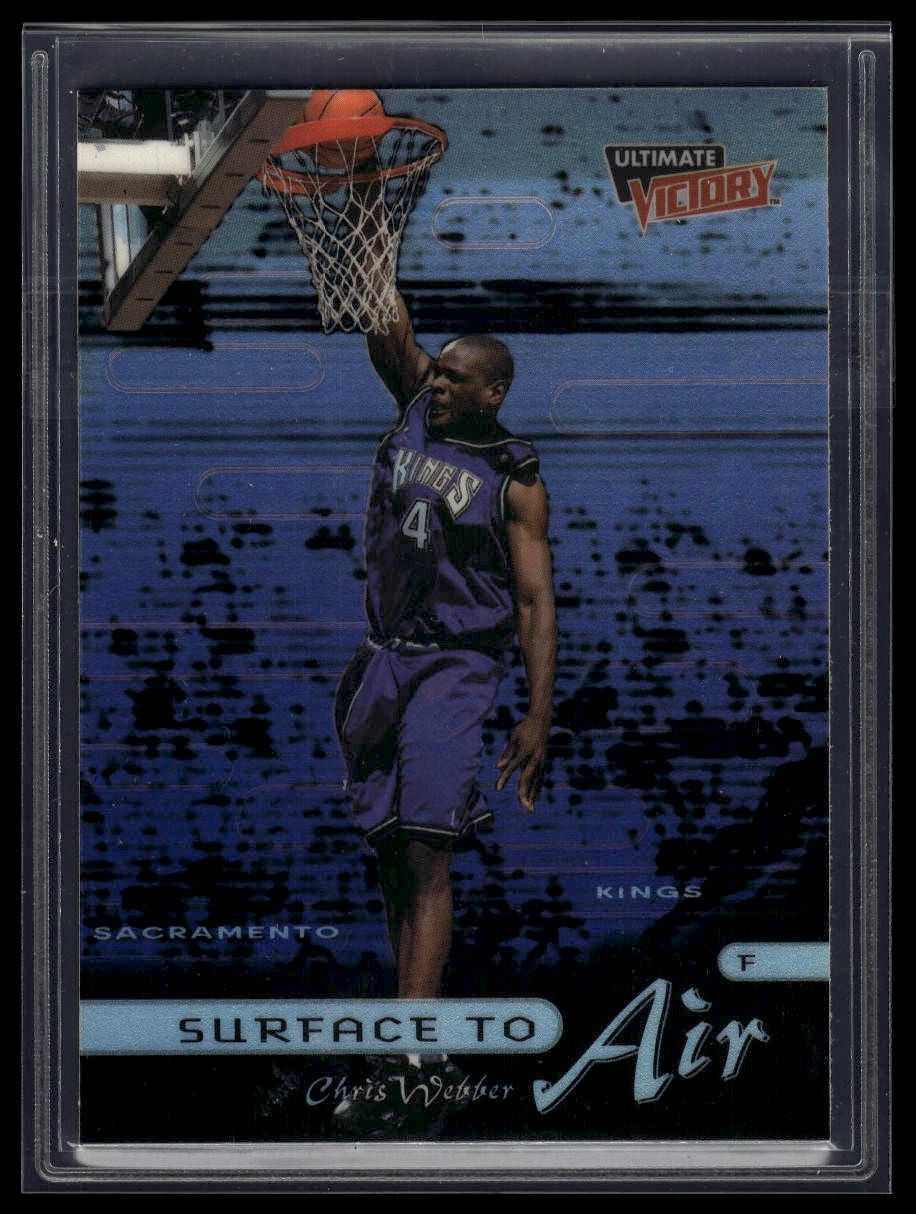 1999-00 Upper Deck Ultimate Victory #SA9 Chris Webber Surface to Air