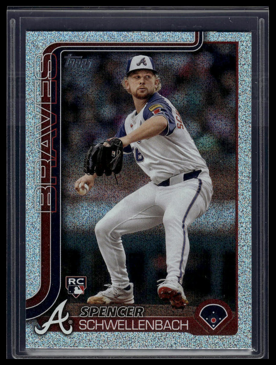 2025 Topps #103 Spencer Schwellenbach Sandglitter