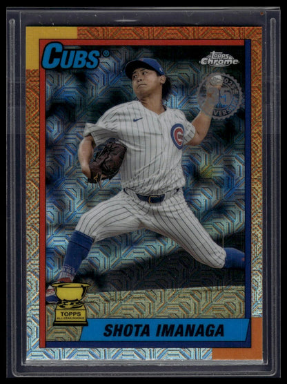 2025 Topps Shota Imanaga 1990 Topps Baseball 35th Anniversary Chrome
