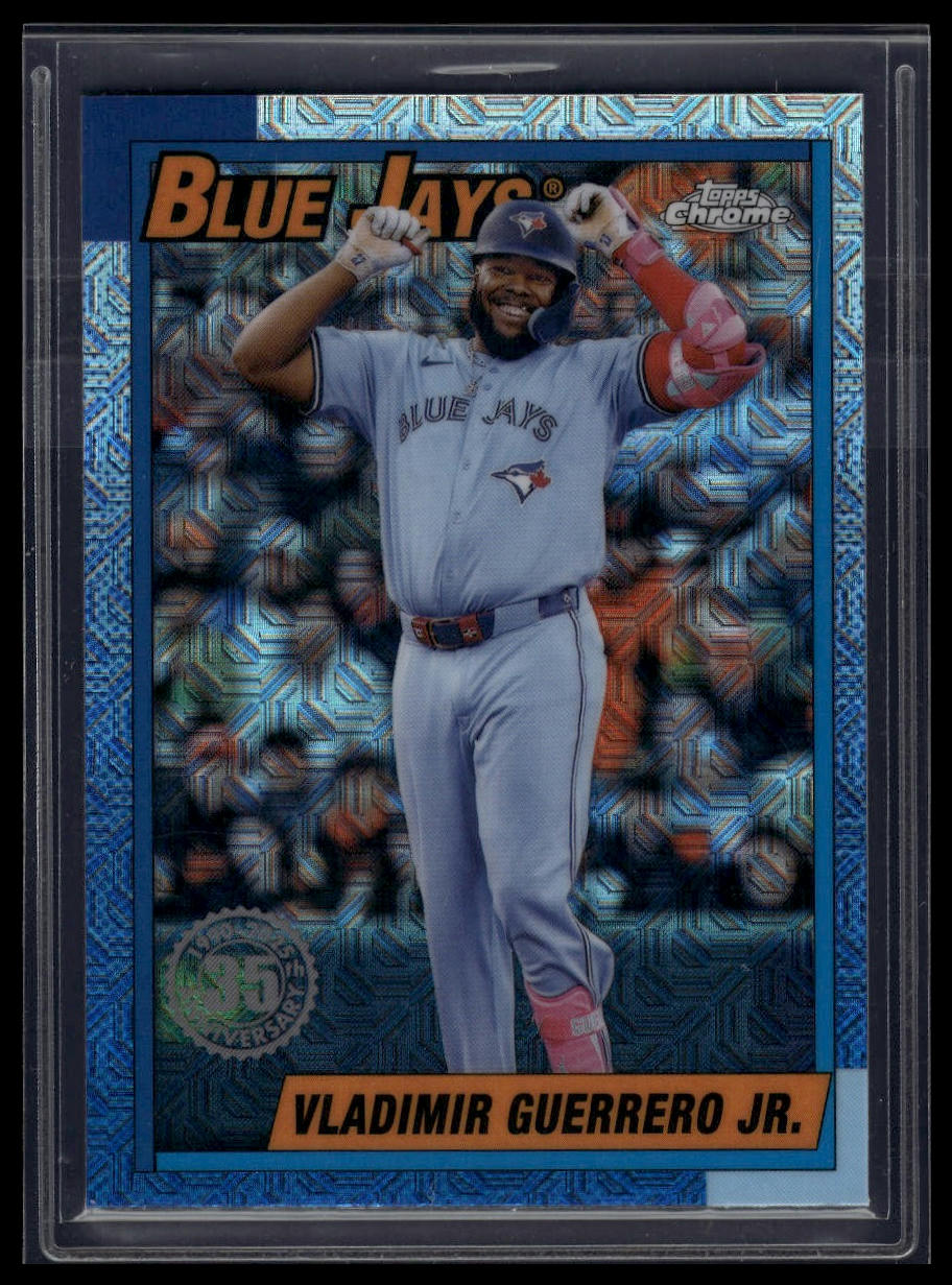 2025 Topps Vladimir Guerrero Jr. 1990 Topps Baseball 35th Anniversary Chrome