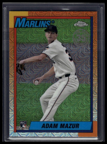 2025 Topps Adam Mazur 1990 Topps Baseball 35th Anniversary Chrome (Series One)