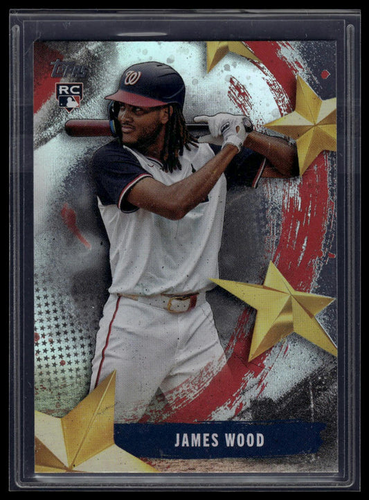 2025 Topps Series 1 #SMLB-18 James Wood Stars of MLB