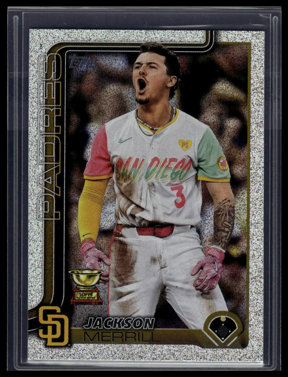 2025 Topps #125 Jackson Merrill Sandglitter