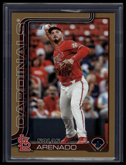 2025 Topps #101 Nolan Arenado Gold #/2025