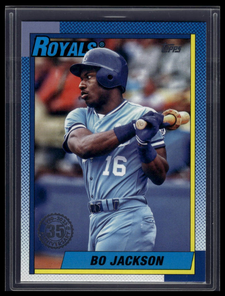 2025 Topps Bo Jackson 1990 Topps Baseball 35th Anniversary