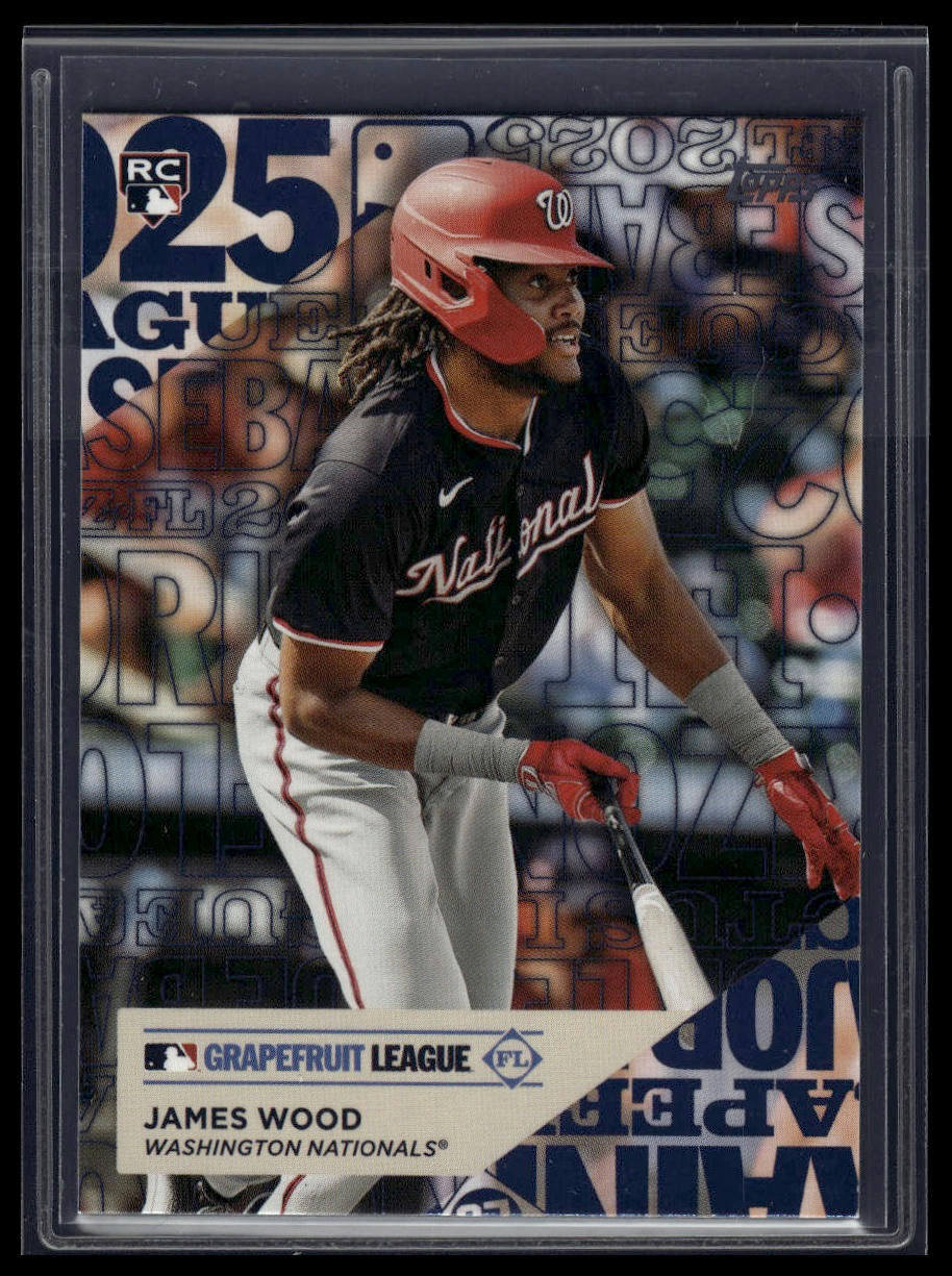 2025 Topps Series 1 #TG-18 James Wood Training Grounds