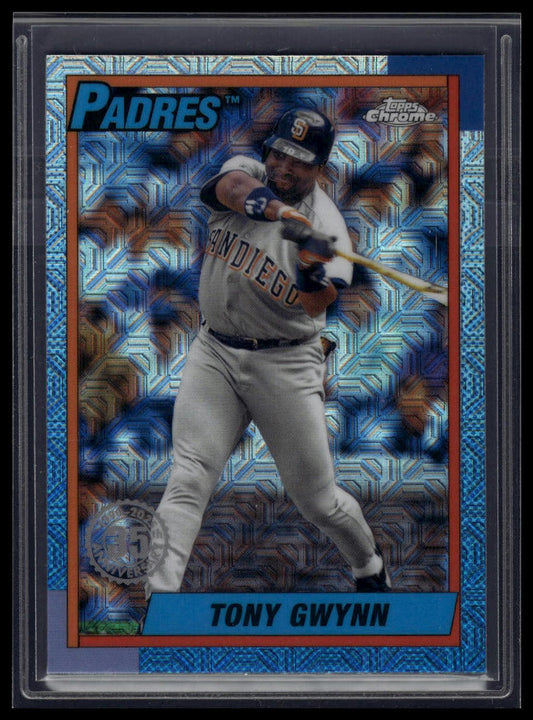 2025 Topps Tony Gwynn 1990 Topps Baseball 35th Anniversary Chrome