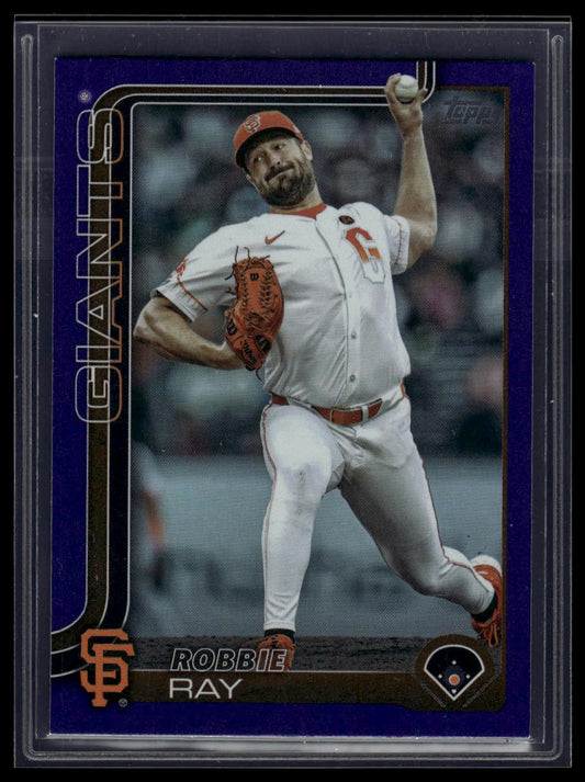 2025 Topps #459 Robbie Ray Purple Rainbow Foil #/250