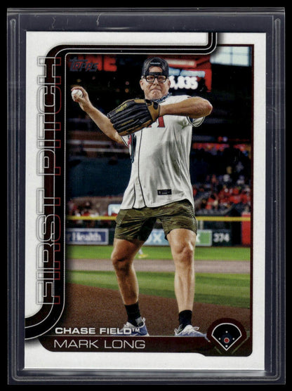 2025 Topps Series 1 #FP2-5 Mark Long First Pitch (Series Two)