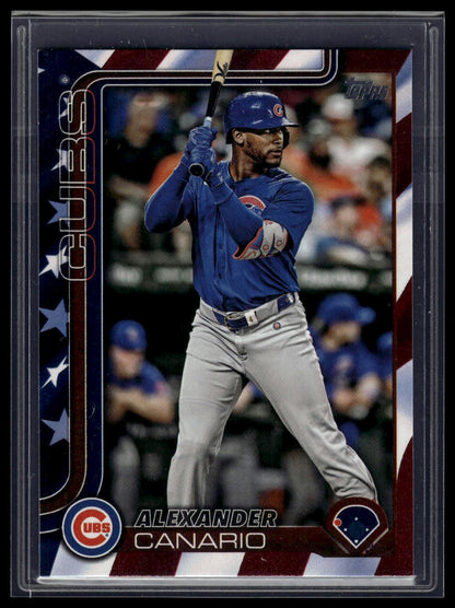 2025 Topps #655 Alexander Canario Independence Day #/76