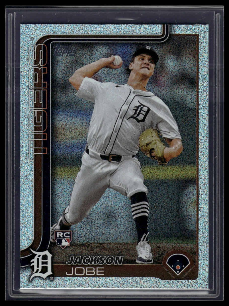 2025 Topps #490 Jackson Jobe Sandglitter