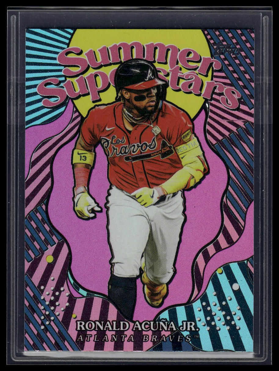 2025 Topps Series 1 #SS-4 Ronald Acuña Jr. Summer Superstars