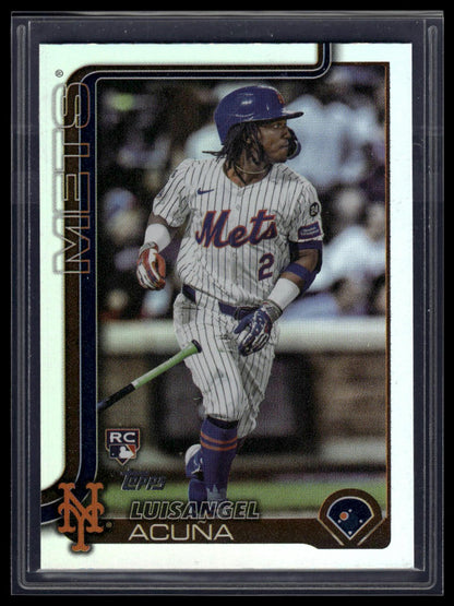 2025 Topps #524 Luisangel Acuña