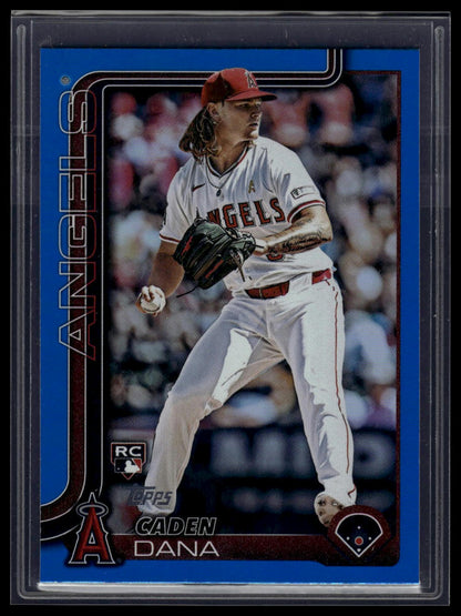 2025 Topps #422 Caden Dana Blue Rainbow Foil #/150