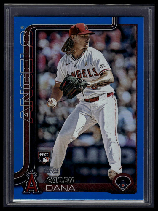 2025 Topps #422 Caden Dana Blue Rainbow Foil #/150
