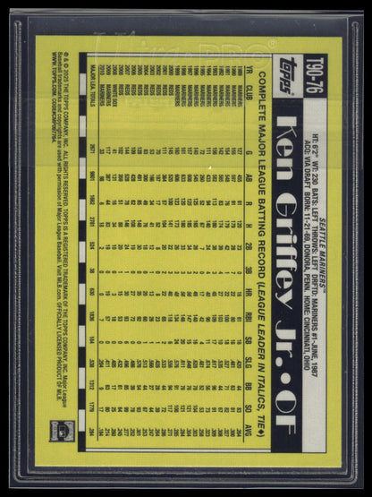 2025 Topps Ken Griffey Jr. 1990 Topps Baseball 35th Anniversary