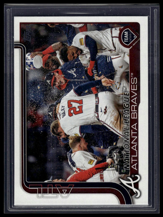 2025 Topps Series 1 #110 Atlanta Braves