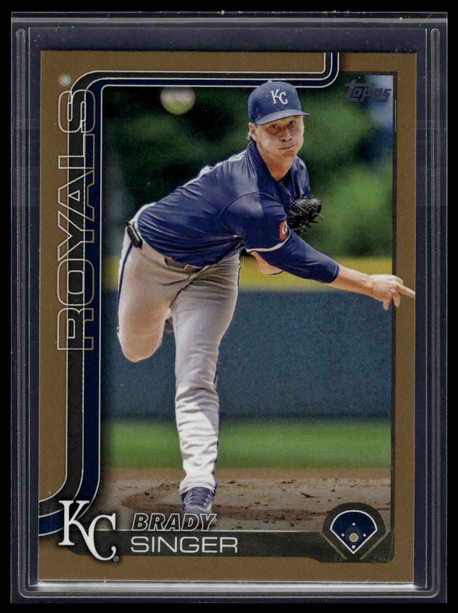2025 Topps #43 Brady Singer Gold #/2025