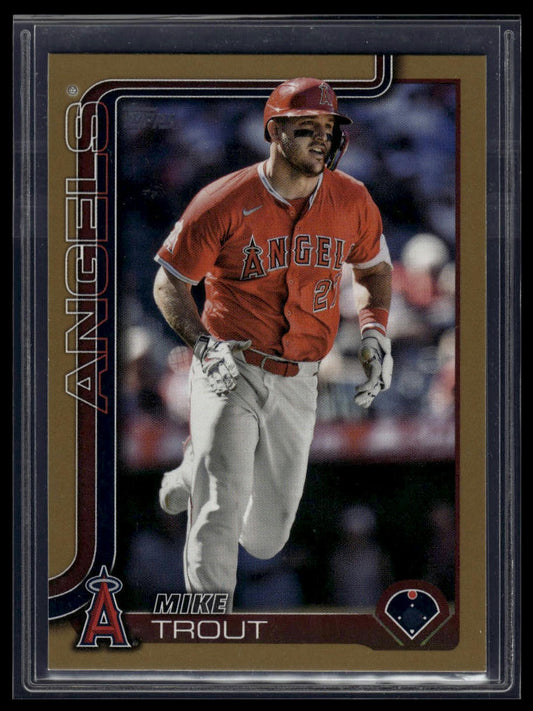 2025 Topps #200 Mike Trout Gold #/2025
