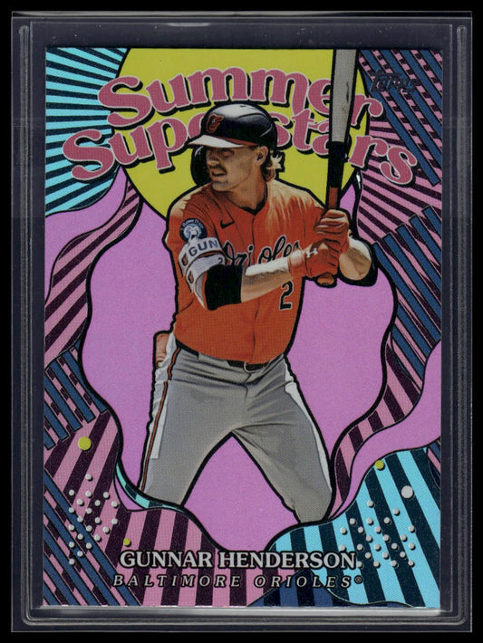 2025 Topps Series 1 #SS-7 Gunnar Henderson Summer Superstars