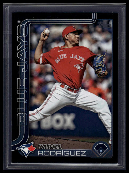 2025 Topps #694 Yariel Rodríguez Black /74