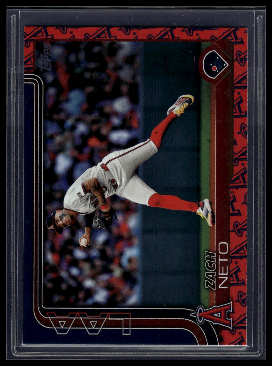 2025 Topps #282 Zach Neto Team Color Border